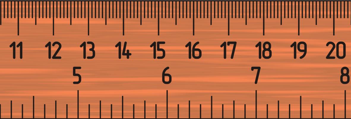 ruler picture actual size